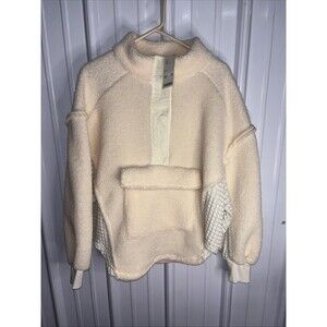 BDG Urban Outfitters Kas Pieced Fleece Pullover Medium NWT